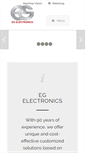 Mobile Screenshot of egelectronics.com